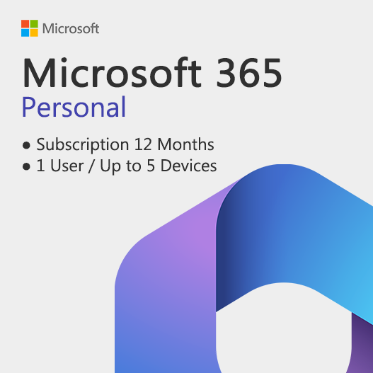 Microsoft 365 Personal Subscription License Key