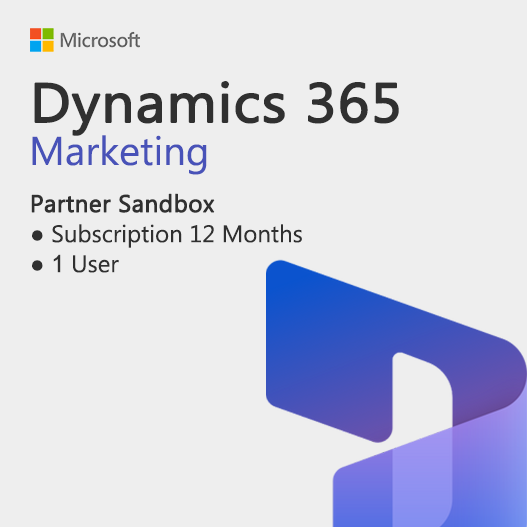 Dynamics 365 Partner Sandbox Marketing Subscription License Key